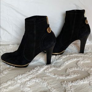 Tory Burch suede booties